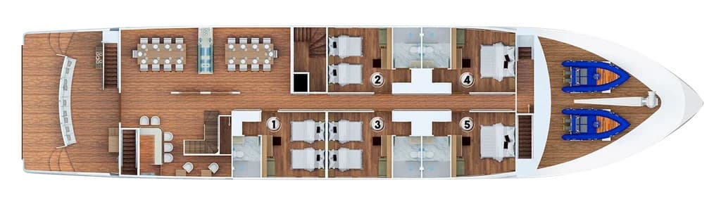 Grand Queen Beatriz - Deck Plan 3