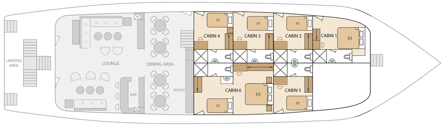 Solaris - Deck Plan 1