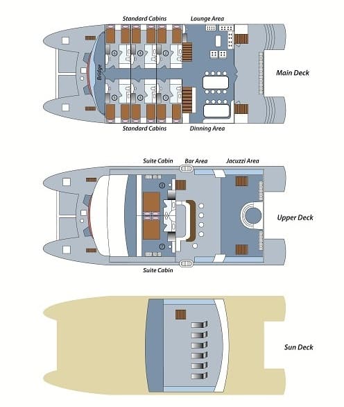 Anahi - Deck Plan 1