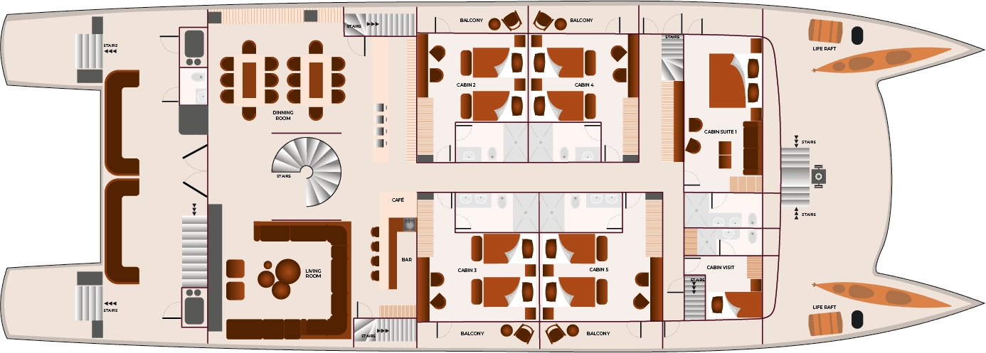 Galaxy Sirius - Deck Plan 2