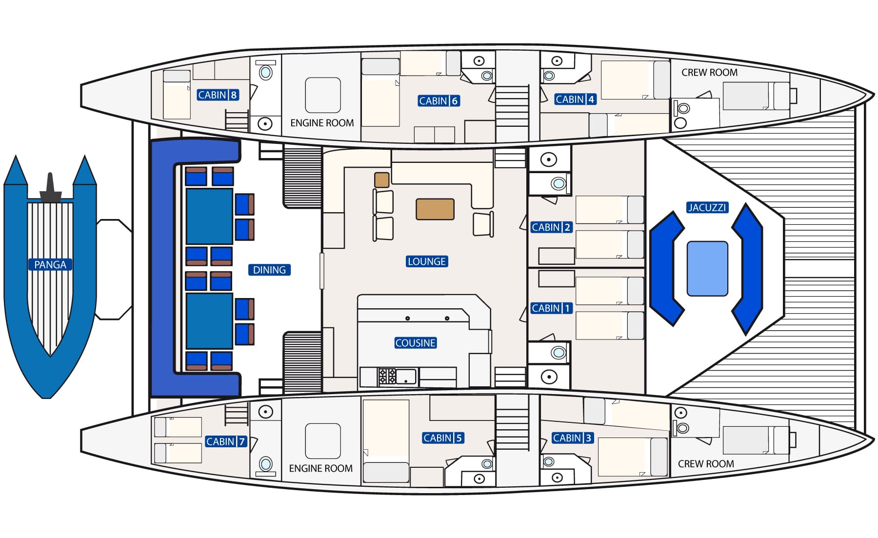 Nemo III - Deck Plan 1