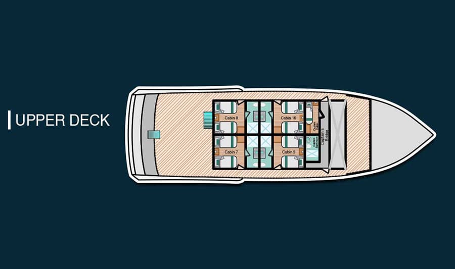 Bonita - Deck Plan 1