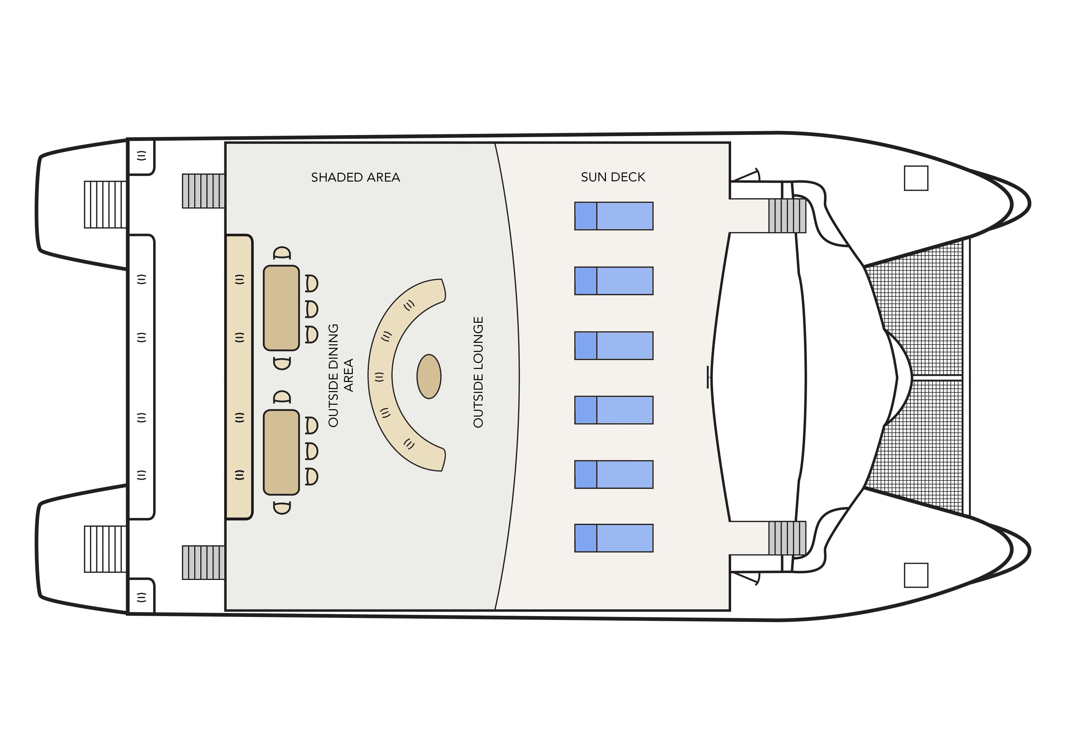 Archipel I - Deck Plan 1