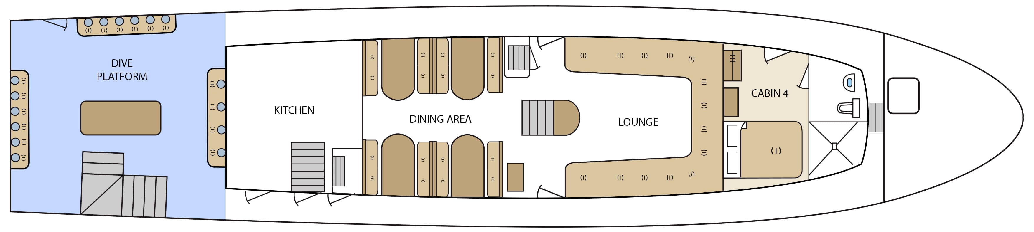 Aqua - Deck Plan 3