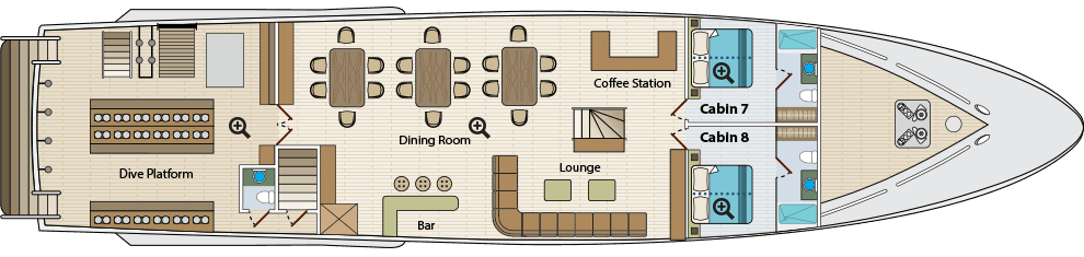 Calipso - Deck Plan 3