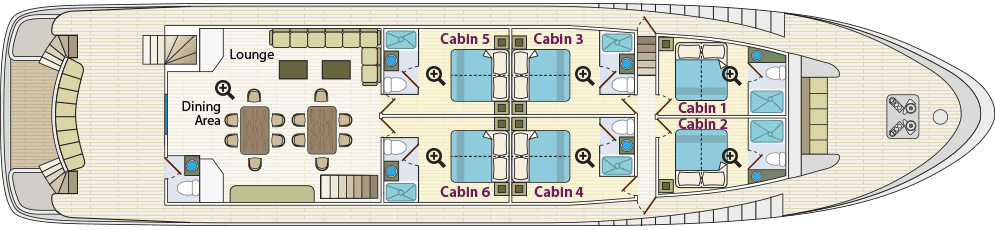Galapagos Angel - Deck Plan 2