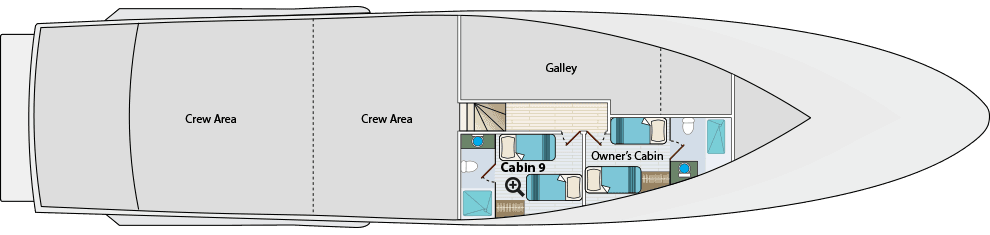 Calipso - Deck Plan 1