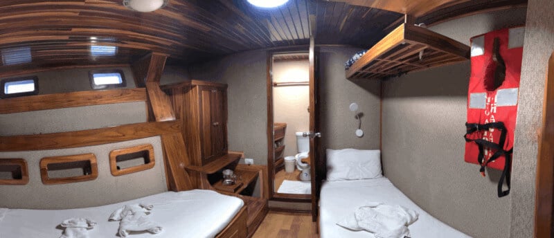 Lower deck